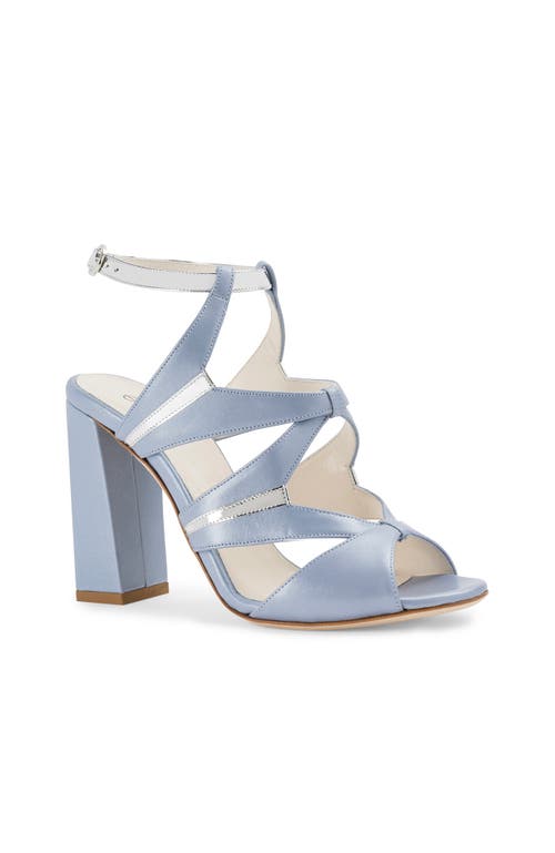 Chris Donovan Footwear Eris Mule In Blue