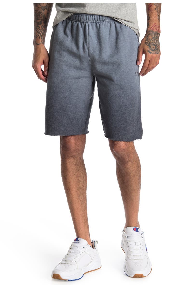 Champion Powerblend Ombre Shorts, Main, color, 