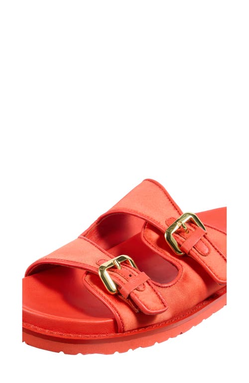 Lk Bennett Capri Two-strap Sandal In Red