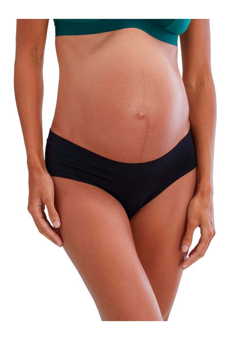 3-Pack Cooling Maternity Briefs, Alternate, color, BLACK