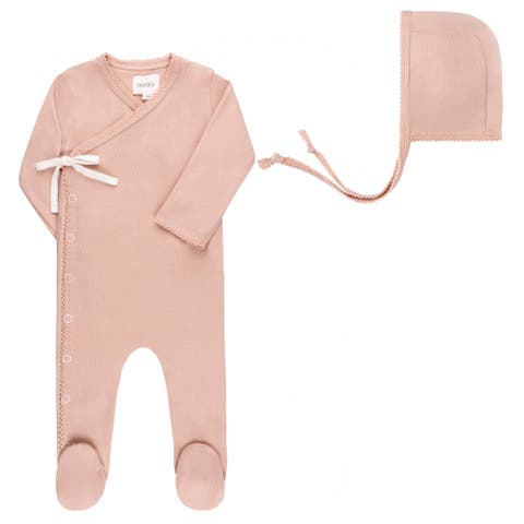 Aurora Classics Kimono Collection - Footie + Bonnet