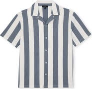 Reiss Dexter Stripe Camp Shirt