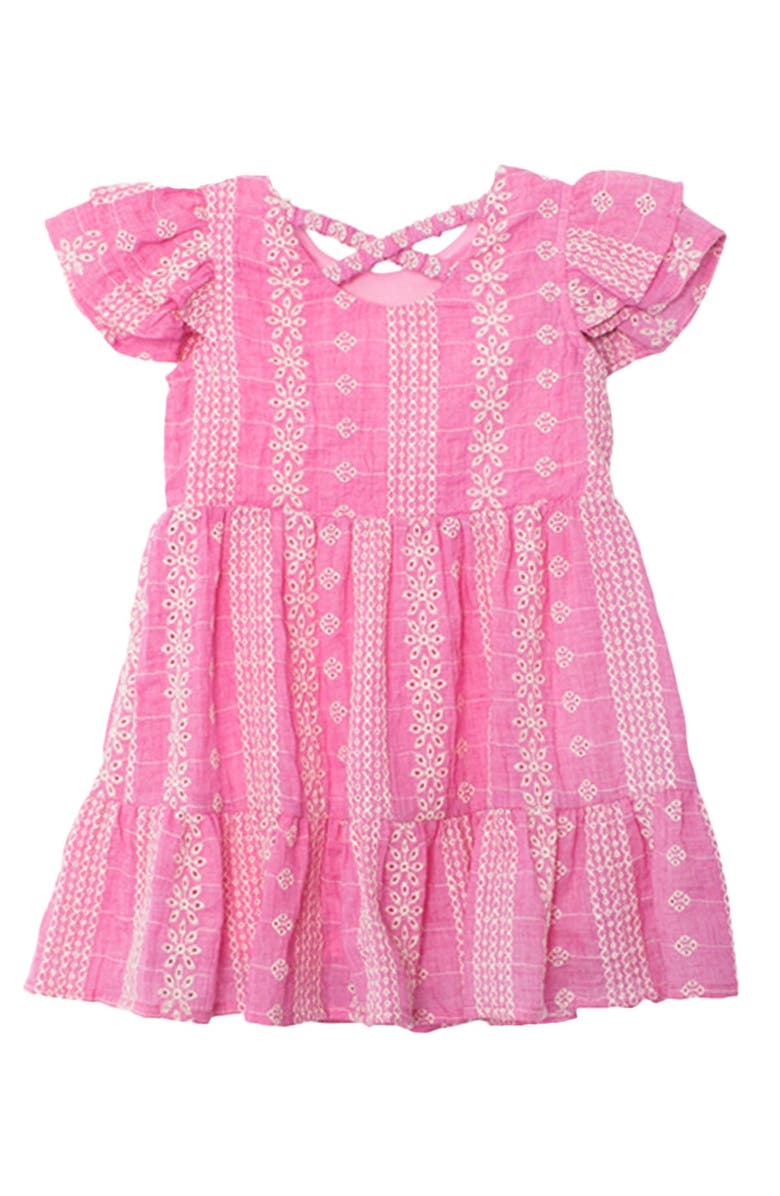 Mabel + Honey Pinkalicious Short Sleeve Dress, Alternate, color, Pink