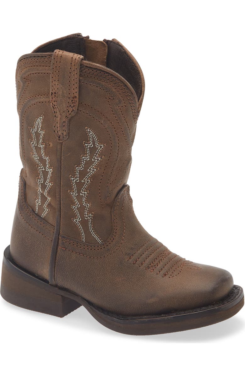 Tecovas Kids' The Doc Western Boot, Main, color, Cafe