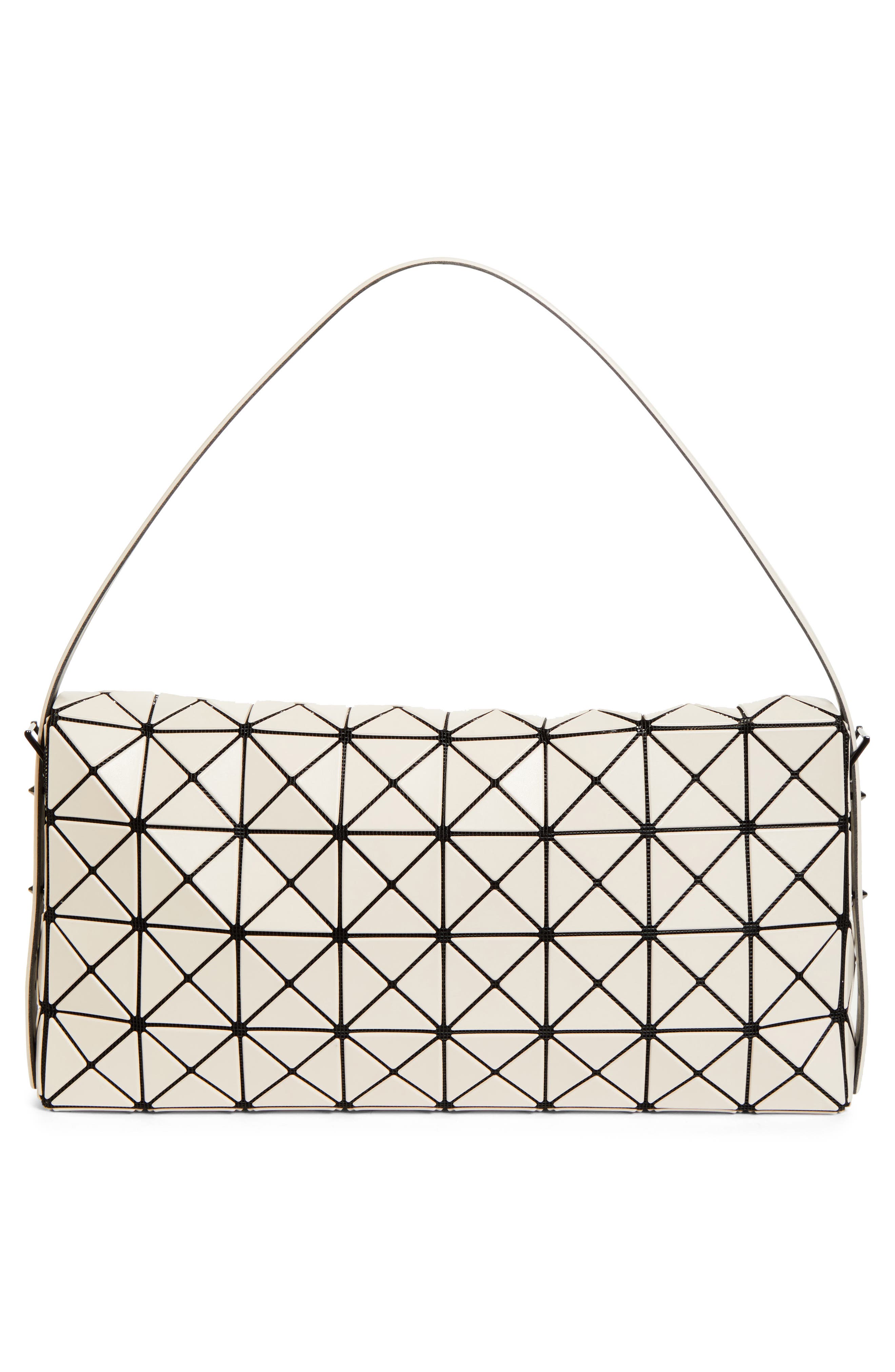 Oblong East/West Shoulder Bag, Alternate, color, BEIGE