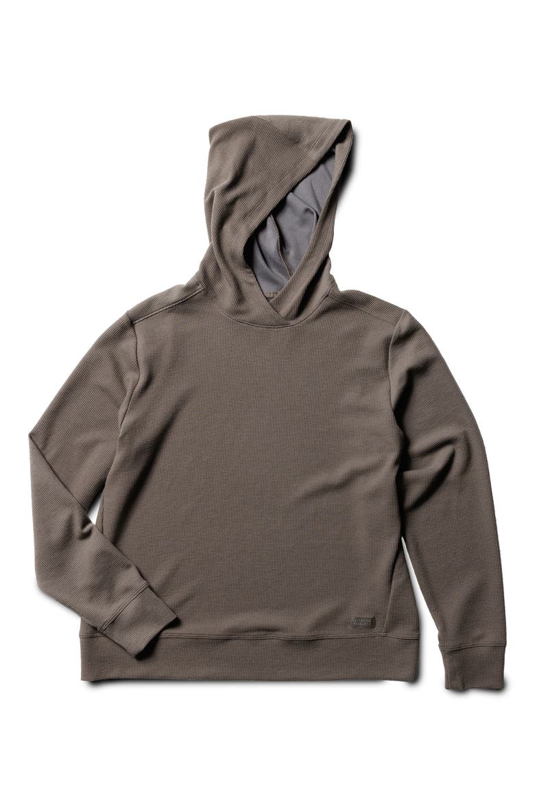 Eclipse Waffle Hoodie, Alternate, color, GRAVEL