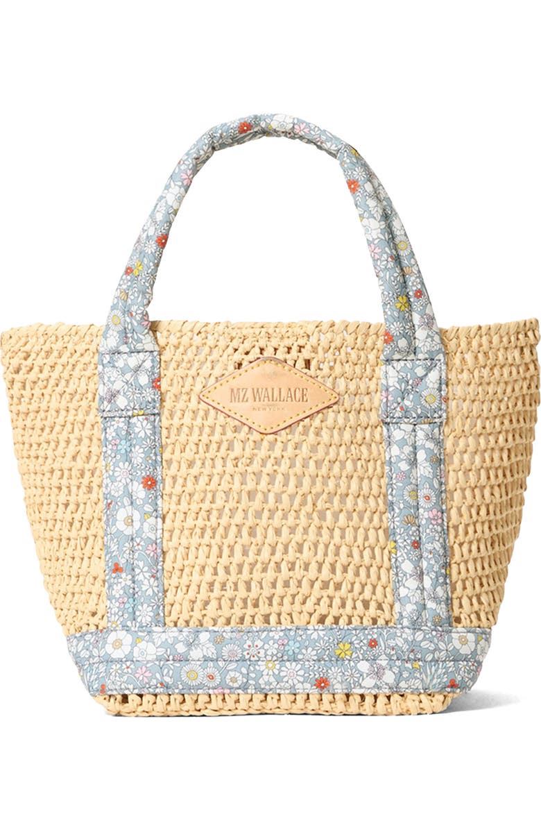 MZ Wallace Mini Crochet Tote, Main, color, Junes Meadow