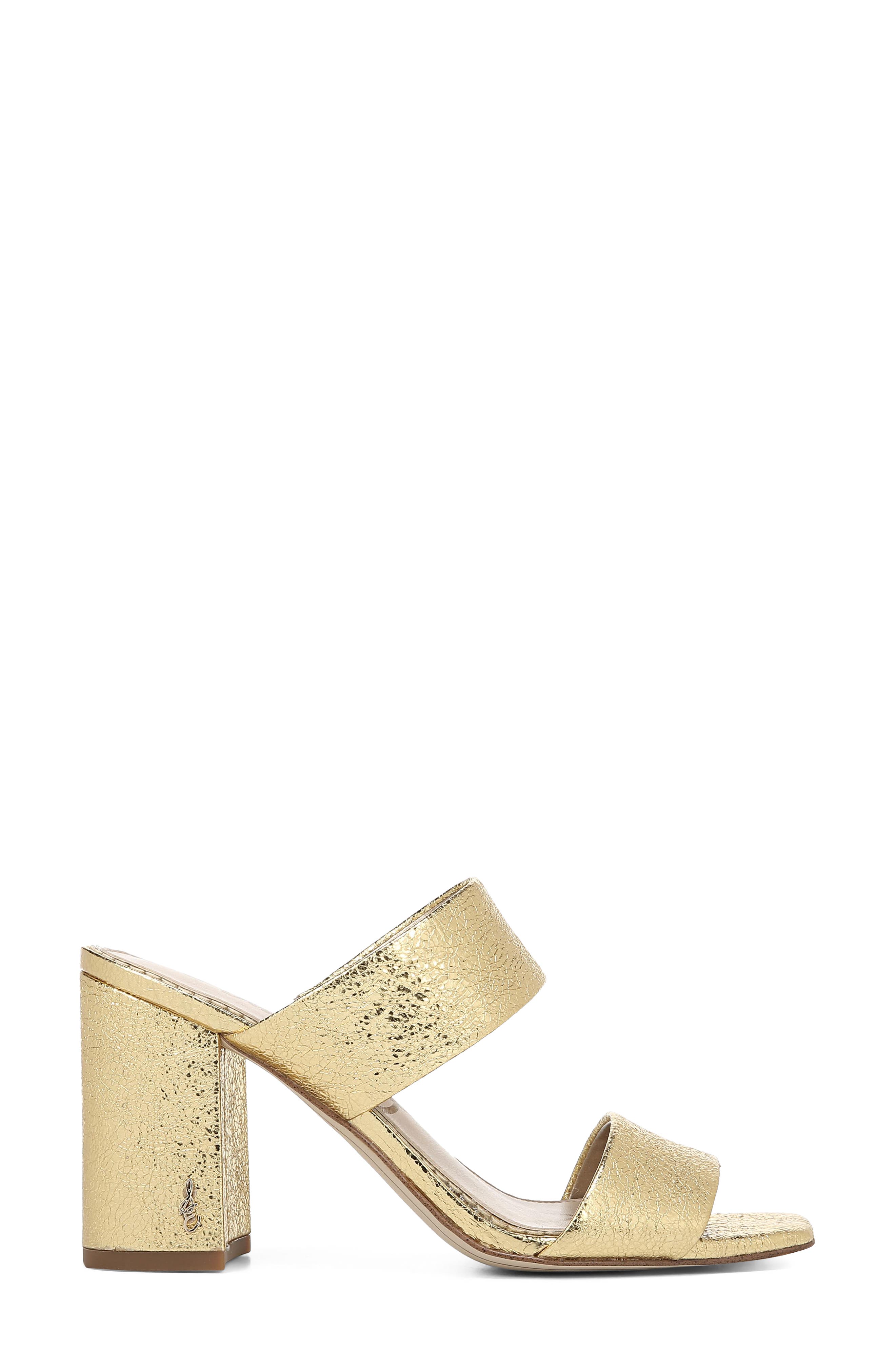 Delaney Sandal, Alternate, color, BRIGHT GOLD LEATHER