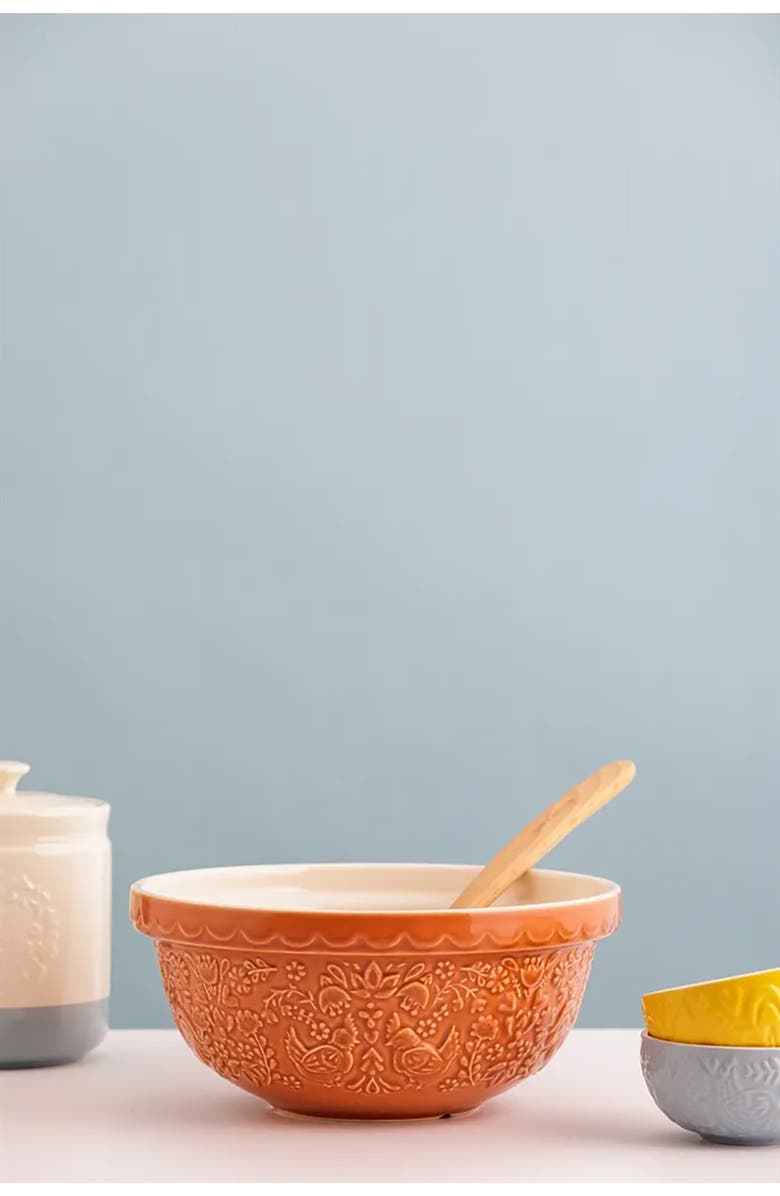 MASON CASH Home to Roost Size 24 Mixing Bowl, 2.15 Quart, Alternate, color, Orange