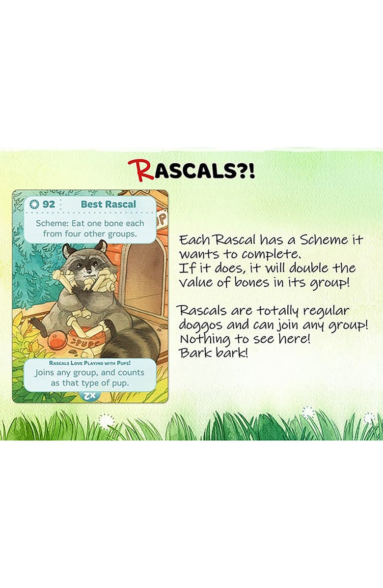 Asmadi Games Good Puppers Too, Strategy Card Drafting Game, Ages 14+, Alternate, color, Multicolored