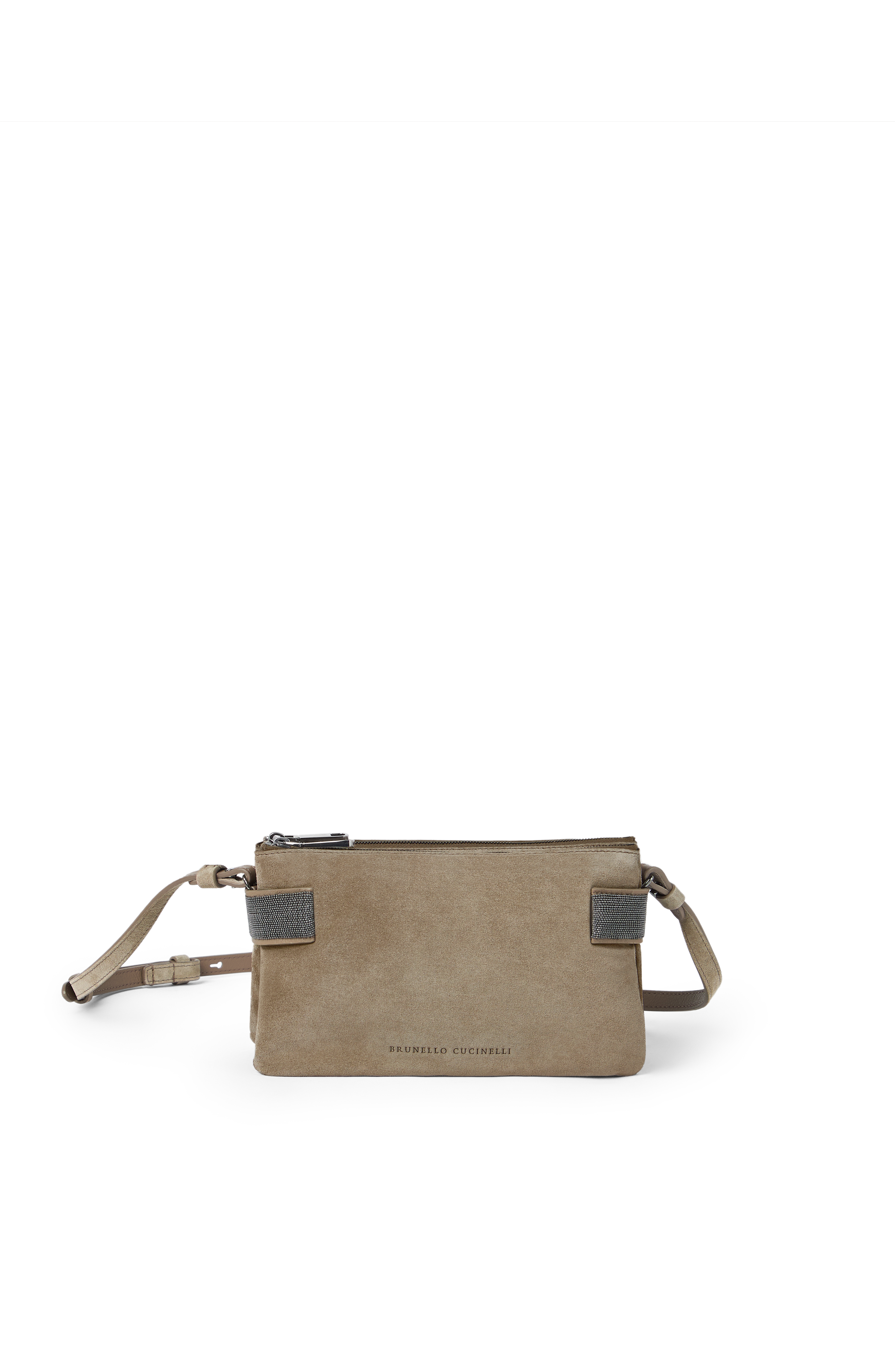 Brunello Cucinelli Essence mini shoulder bag, Main, color, Light Brown