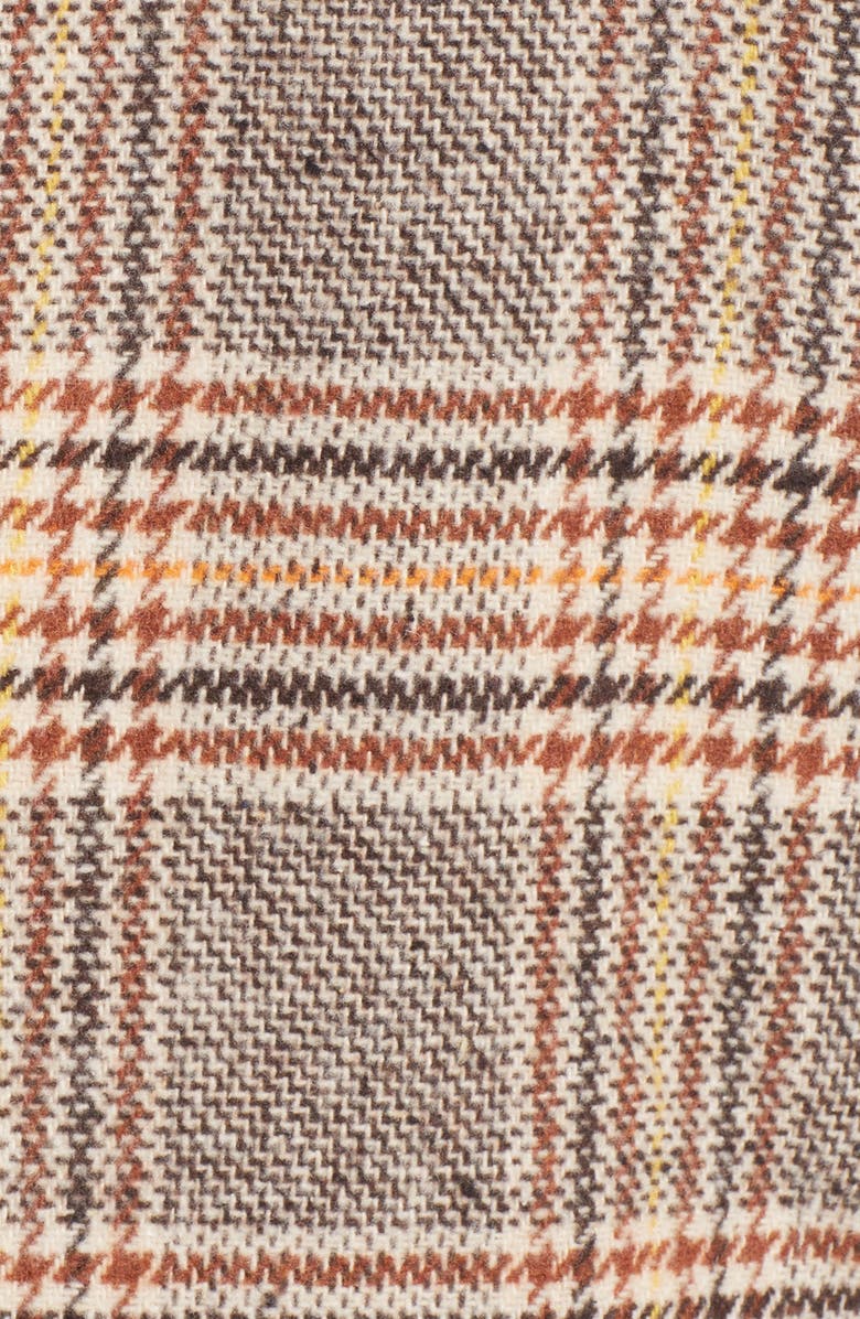 BB Dakota by Steve Madden Check You Out Plaid Longline Blazer, Alternate, color,