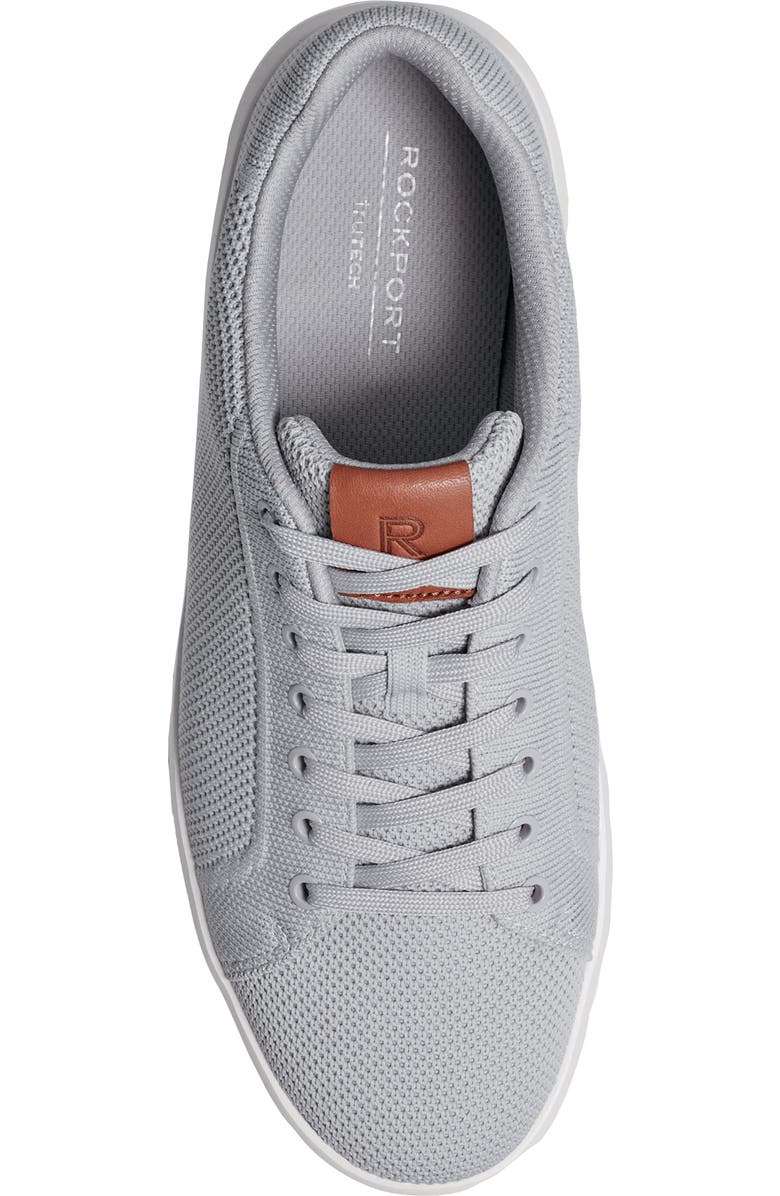 Rockport Lite Court Low Top Sneaker, Alternate, color, Medium Grey