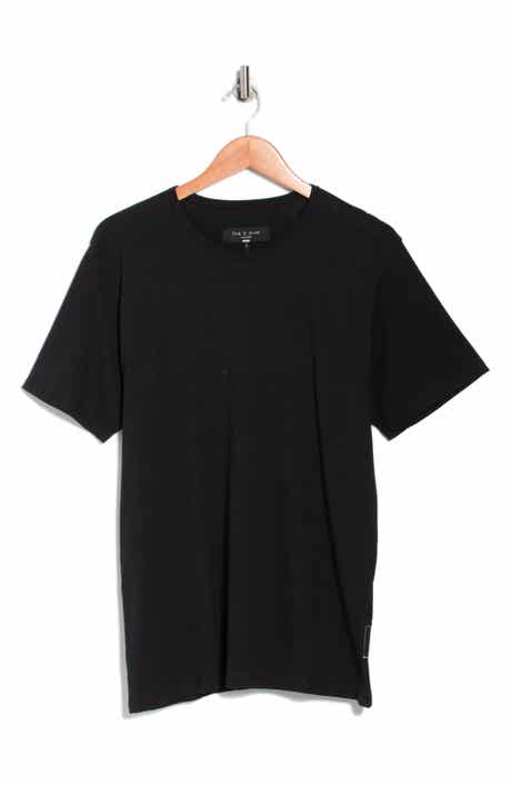 rag & bone Classic Cotton & Linen T-Shirt