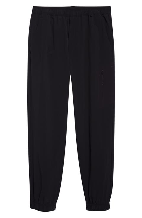 Stretch Nylon Cargo Joggers