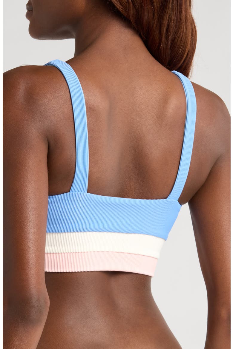 Mackenzine Colorblock Bikini Top, Alternate, color, ALPS COLOR BLOCK