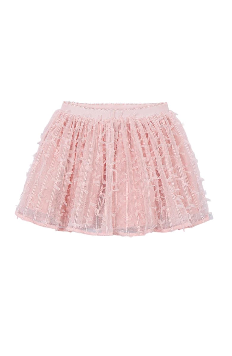 Mayoral Tulle Skirt With Layered Texture, Alternate, color, Pink