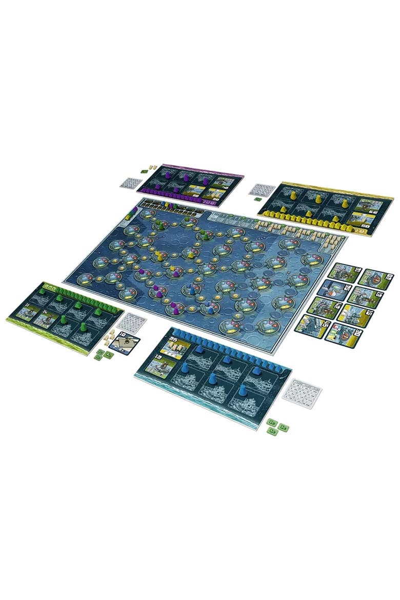 Power Grid Outpost Economic Strategy Game, Ages 14+, Alternate, color, Multicolored