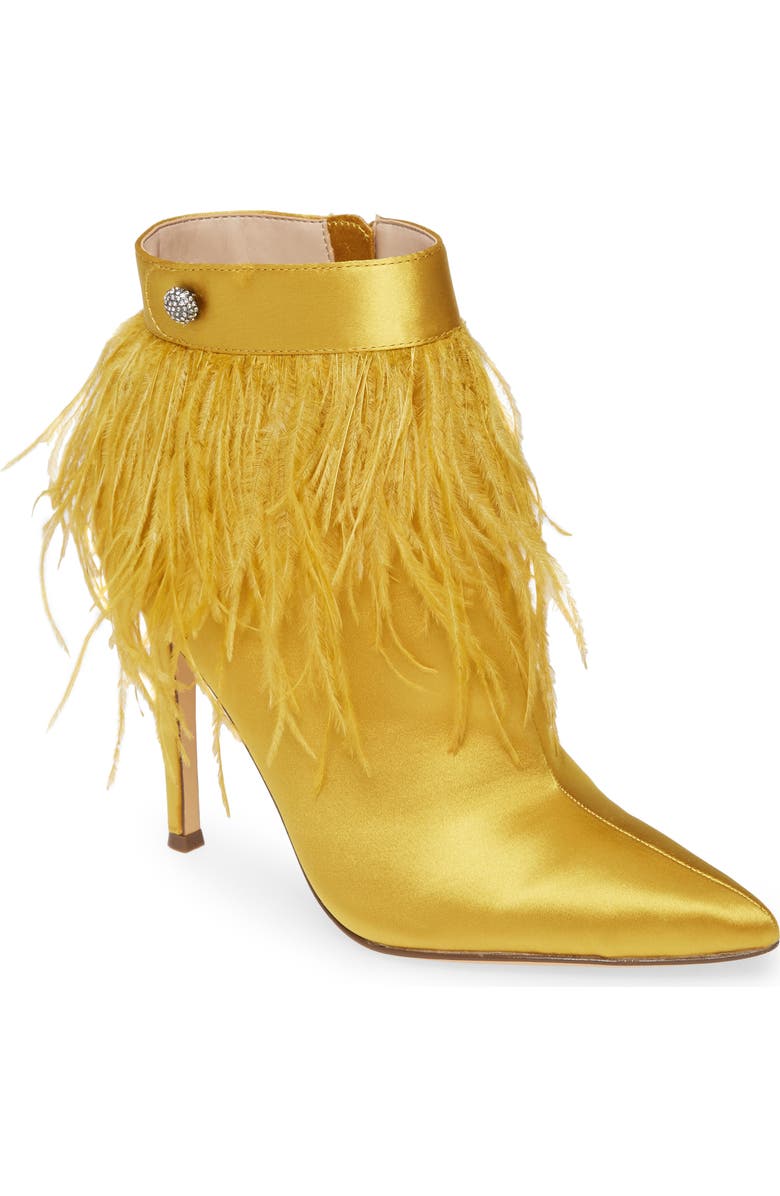 Nina Danella Feather Bootie, Main, color,