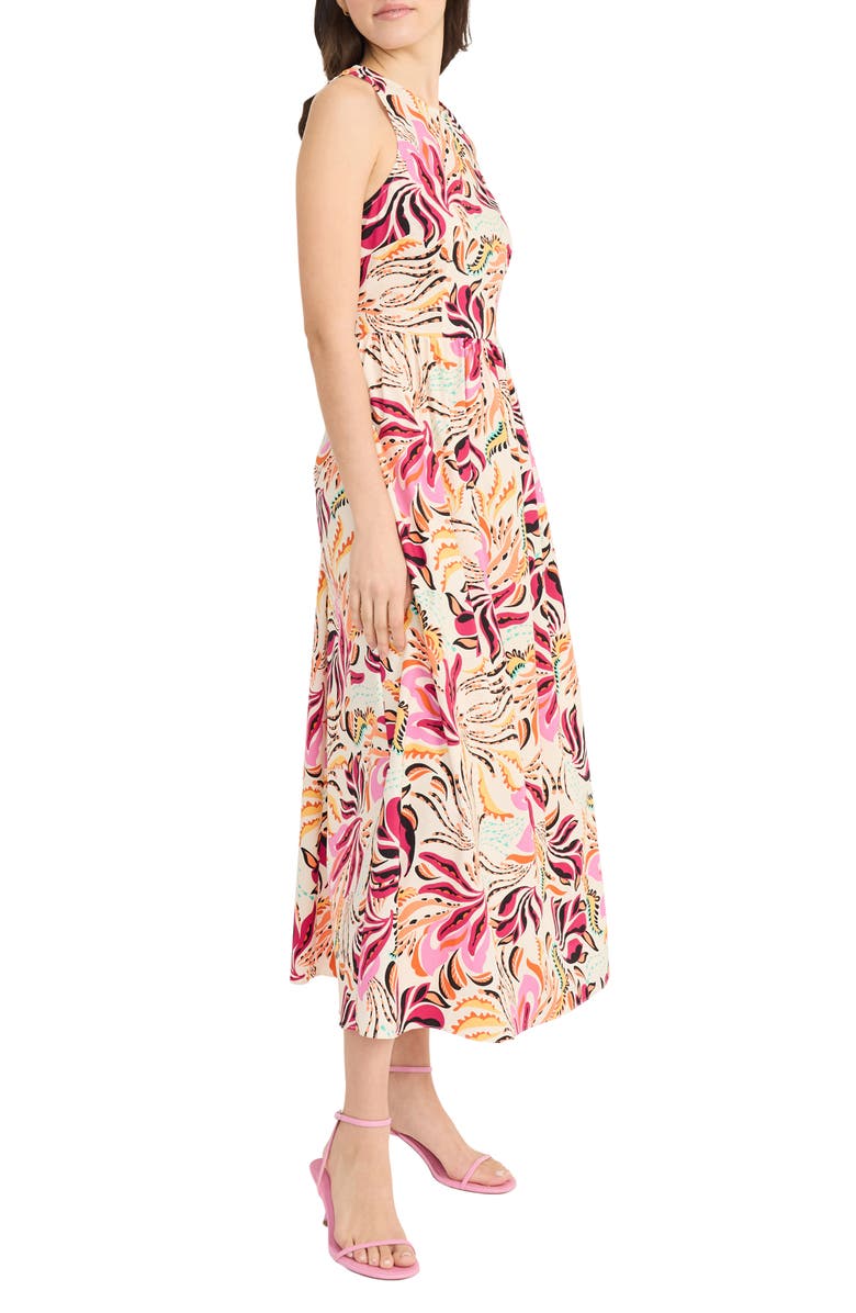 Sleeveless Fit & Flare Maxi Dress