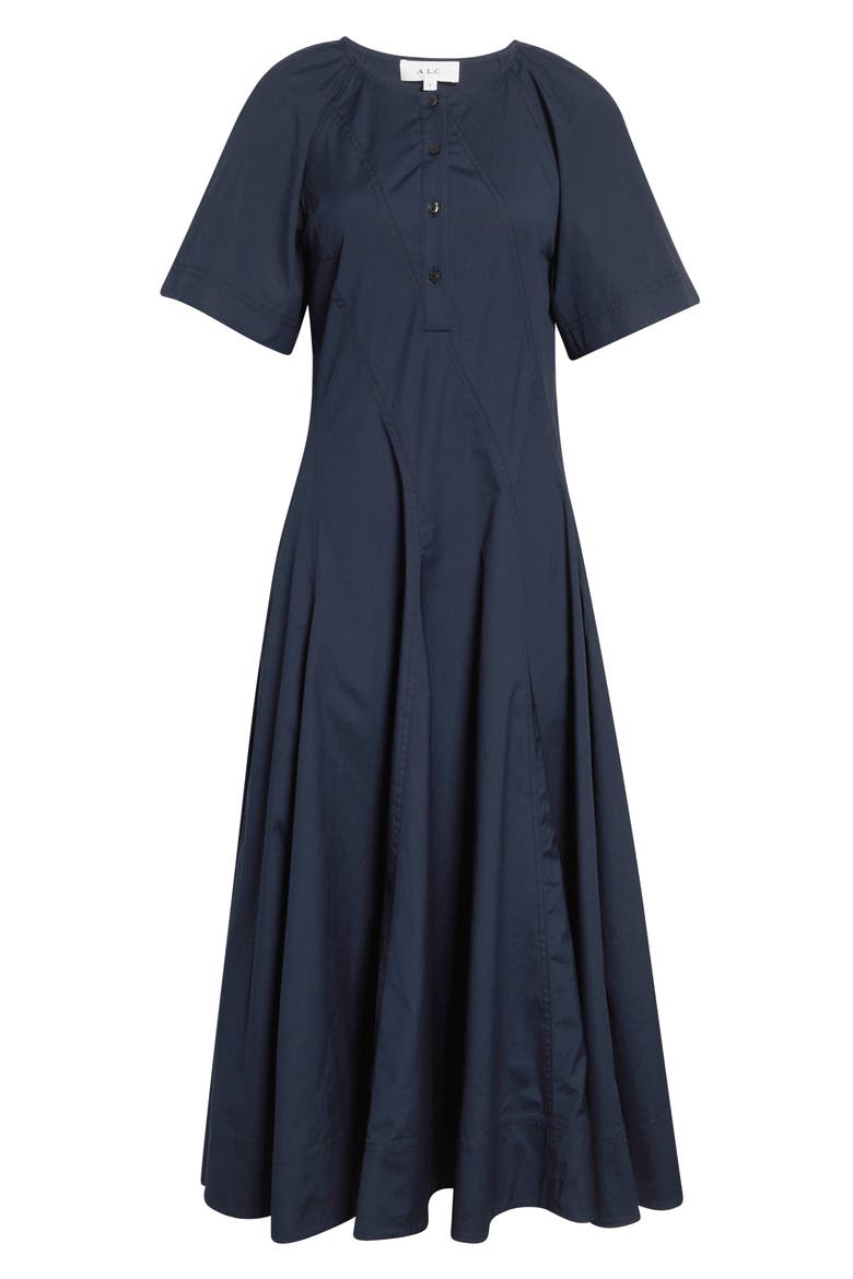 Lucille Dress, Alternate, color, NIGHT BLUE