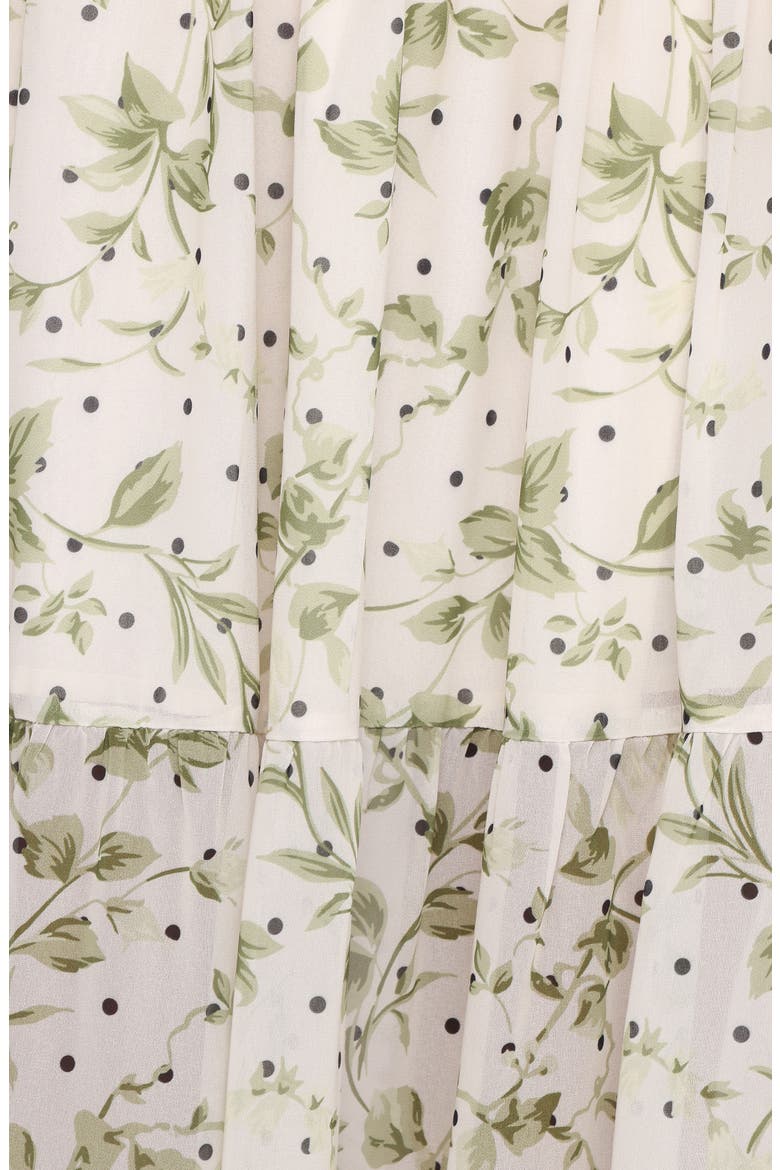 Vanessa Maxi Skirt Set, Alternate, color, GREEN LEAF