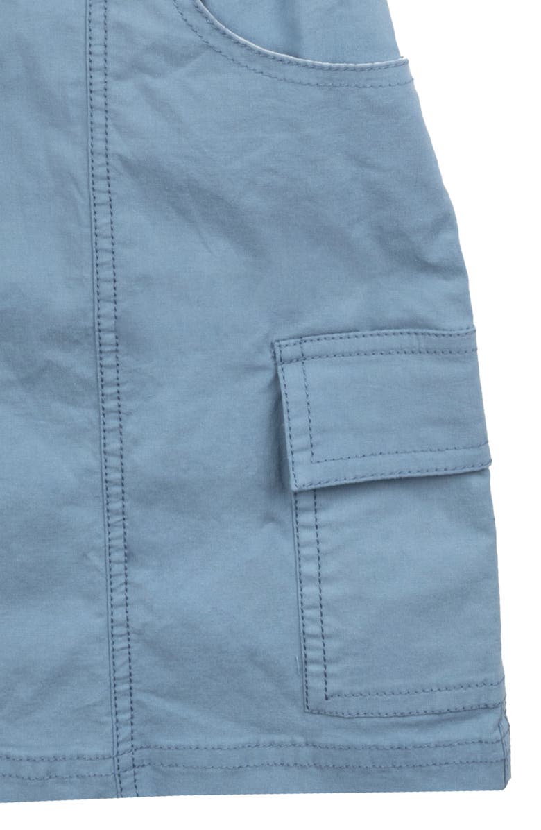 Rare Editions Kids' Open Knit Sweater, Cargo Skirt & Necklace Set, Alternate, color, 