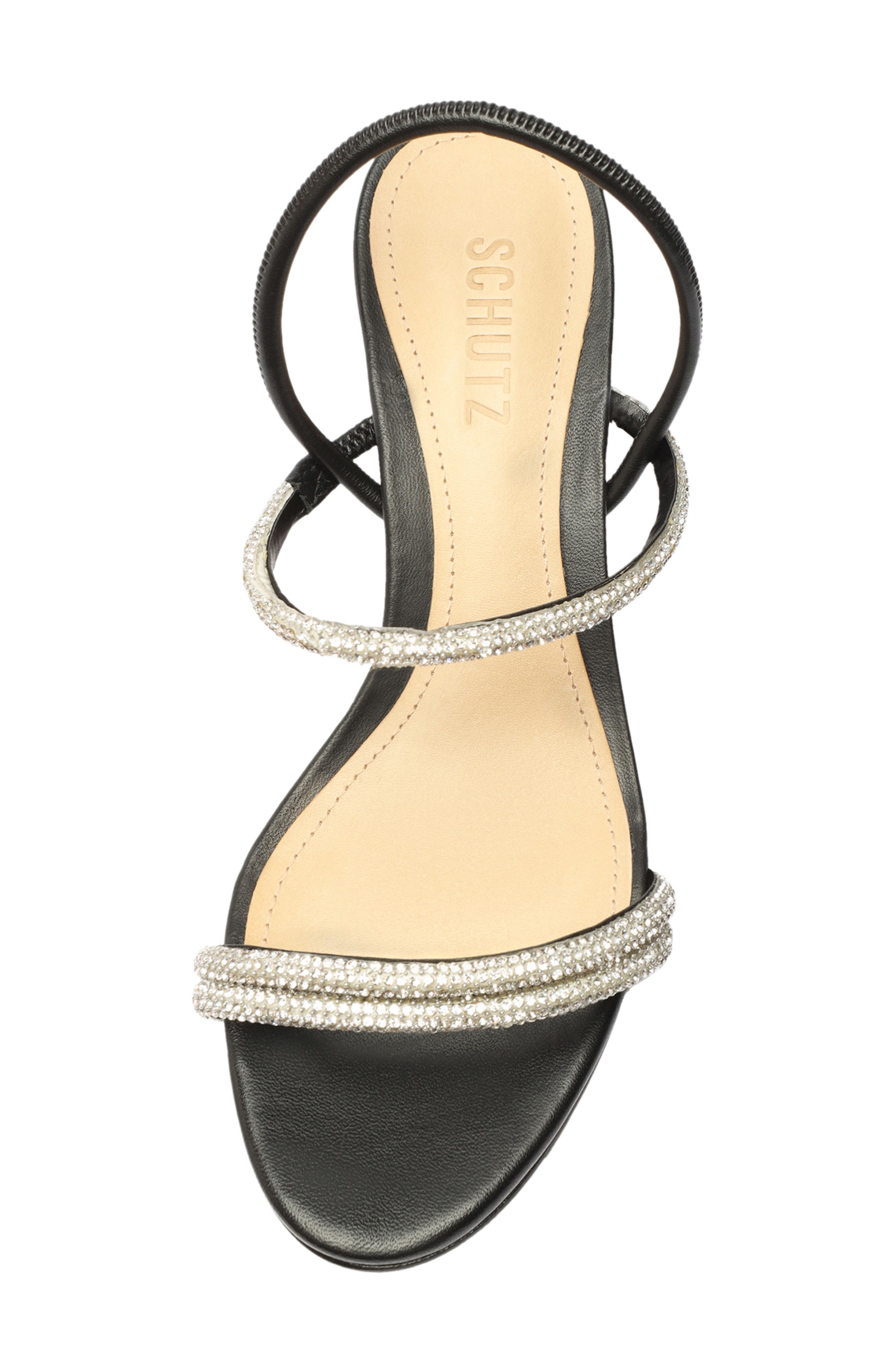 Schutz Whiteley Block Heel Sandal, Alternate, color, 