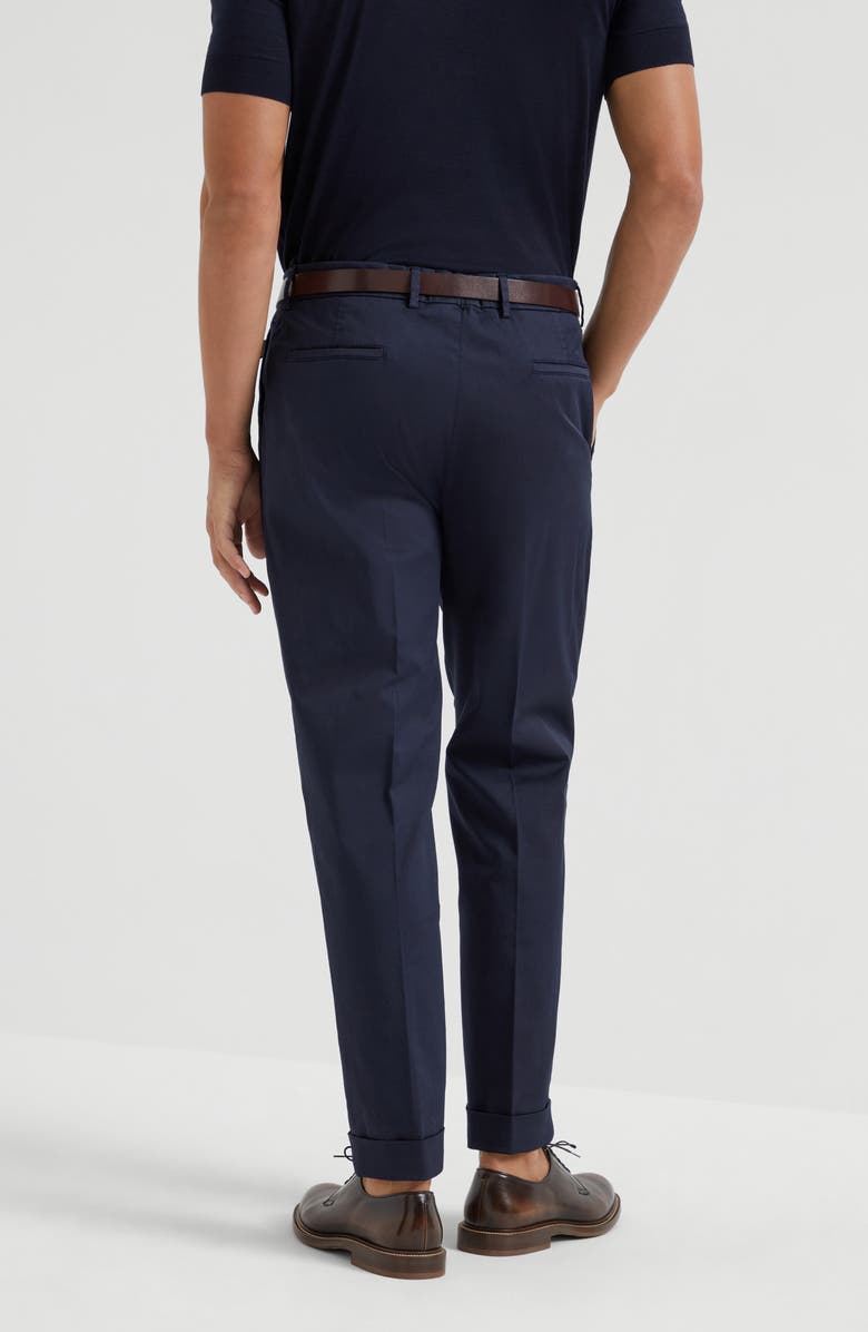 Brunello Cucinelli Comfort gabardine trousers, Alternate, color, 