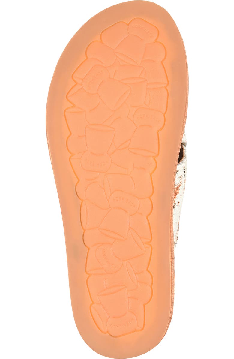 Kork-Ease<sup>®</sup> Tutsi Genuine Calf Hair Platform Slide Sandal, Alternate, color, Multi Calf Hair