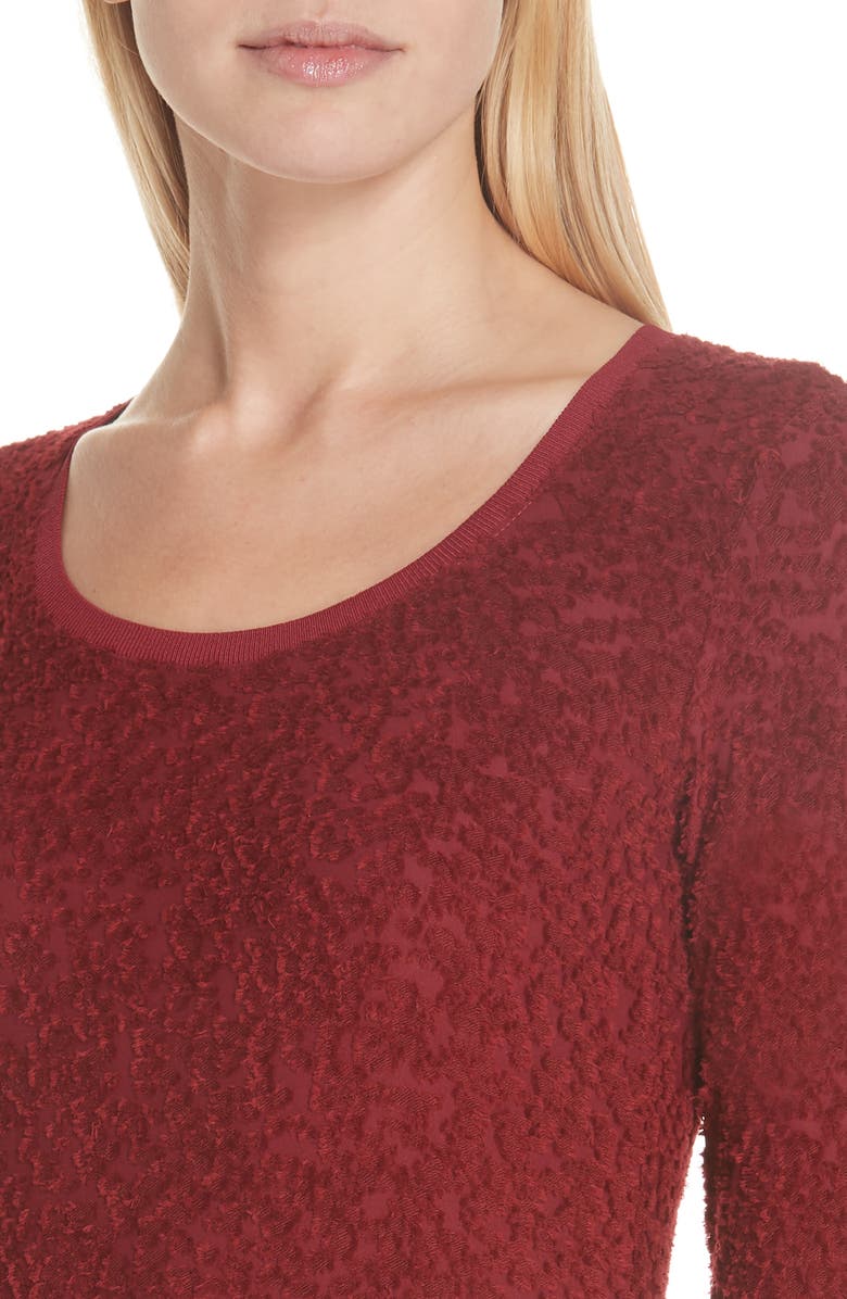 rag & bone Collier Jacquard Top, Alternate, color, 