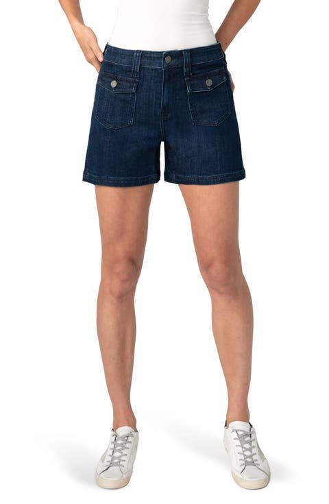 Patch Pocket Denim Shorts (Delacey)