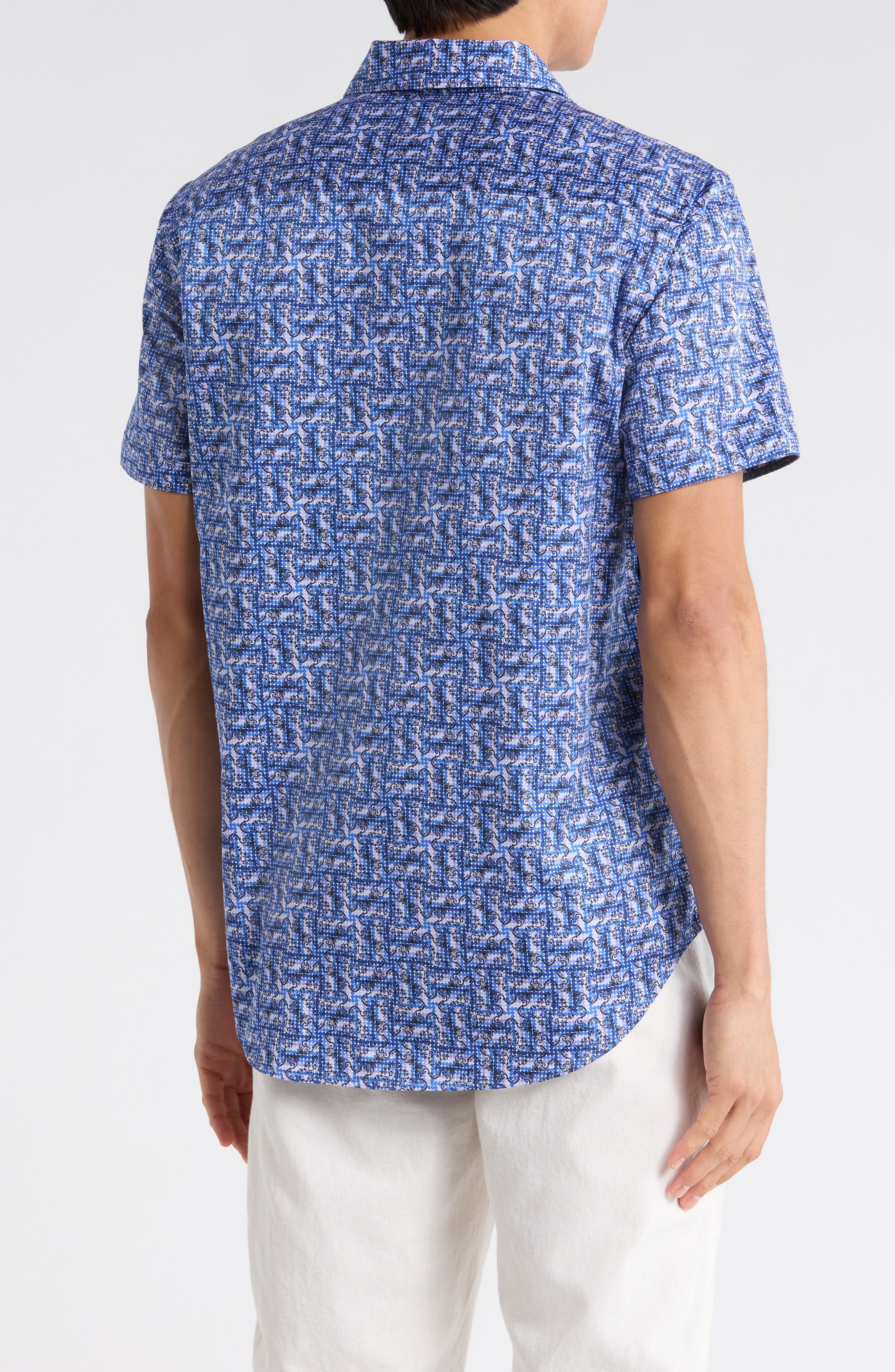 Short Sleeve Button Up Shirt - image 2
