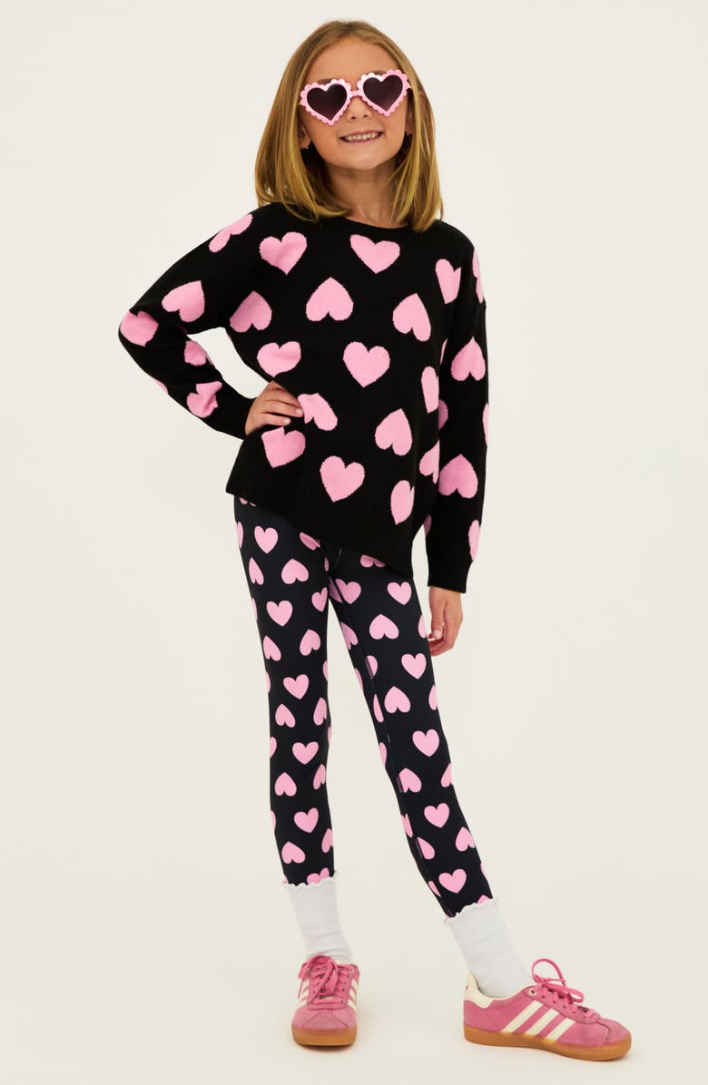 Beach Riot Kids' Little Callie Cotton Sweater, Main, color, 