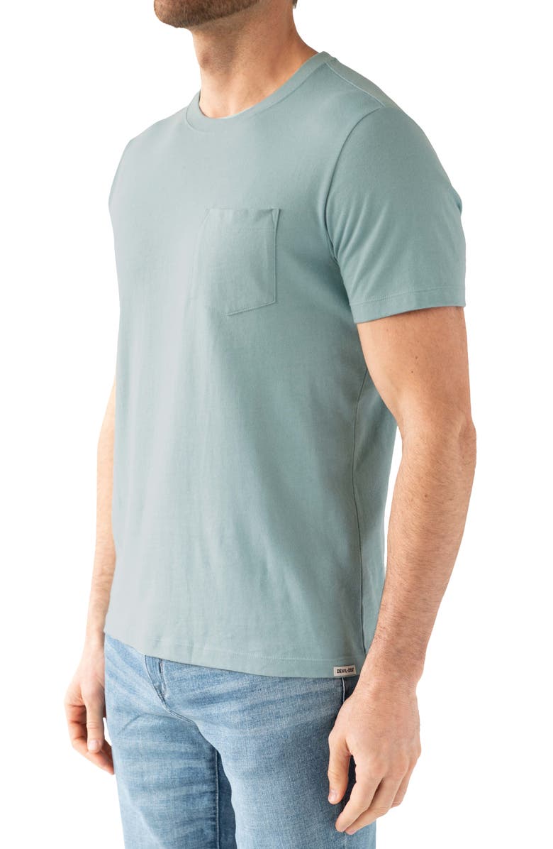 Devil-Dog Dungarees Signature Pocket T-Shirt, Alternate, color, Vintage Blue