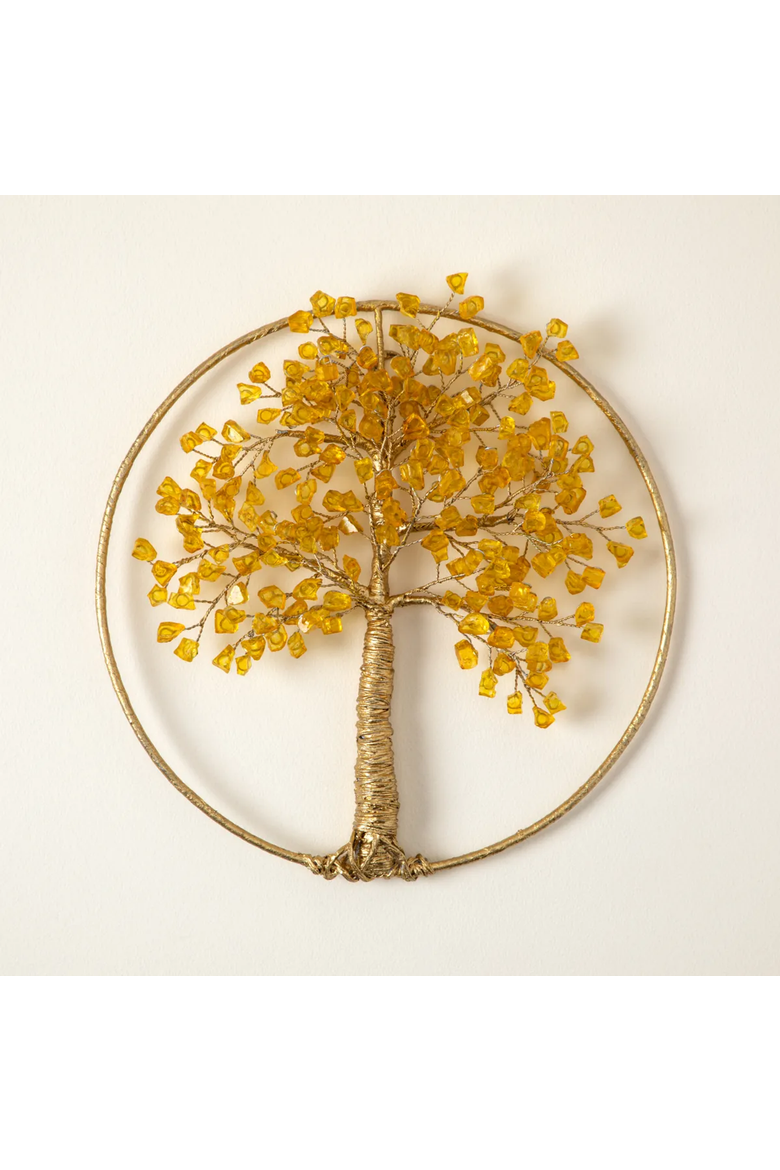Birth Month Tree of Well-Being Art, Main, color, November - Tree of Gratitude