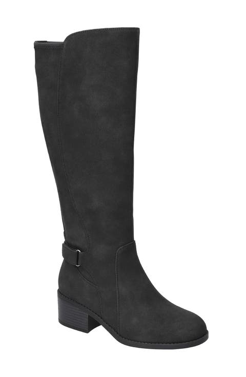 Hartley Faux Leather Knee High Boot