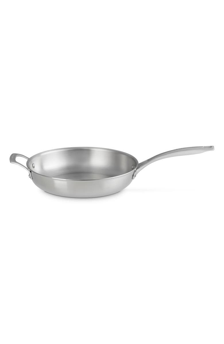 Le Creuset 11-Inch Essential Stainless Steel Frying Pan, Main, color, Stainless Steel