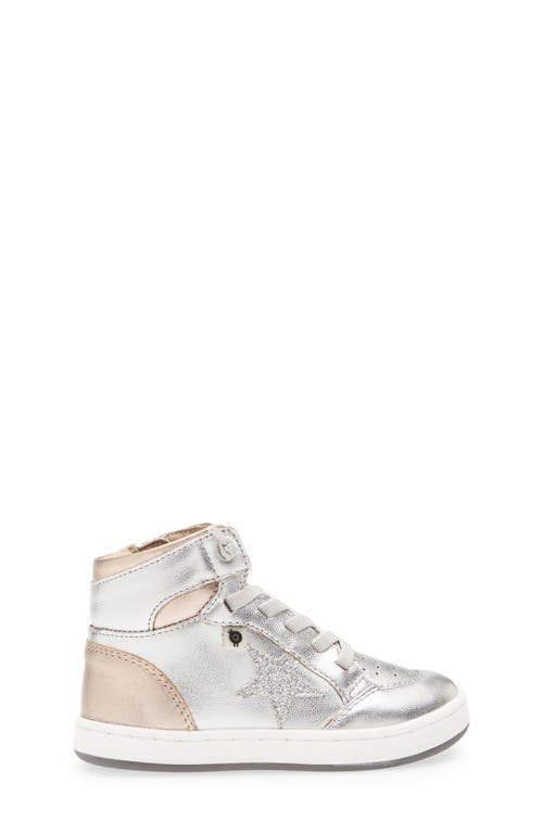 Old Soles Kids' Starling Metallic High Top Sneaker In Metallic