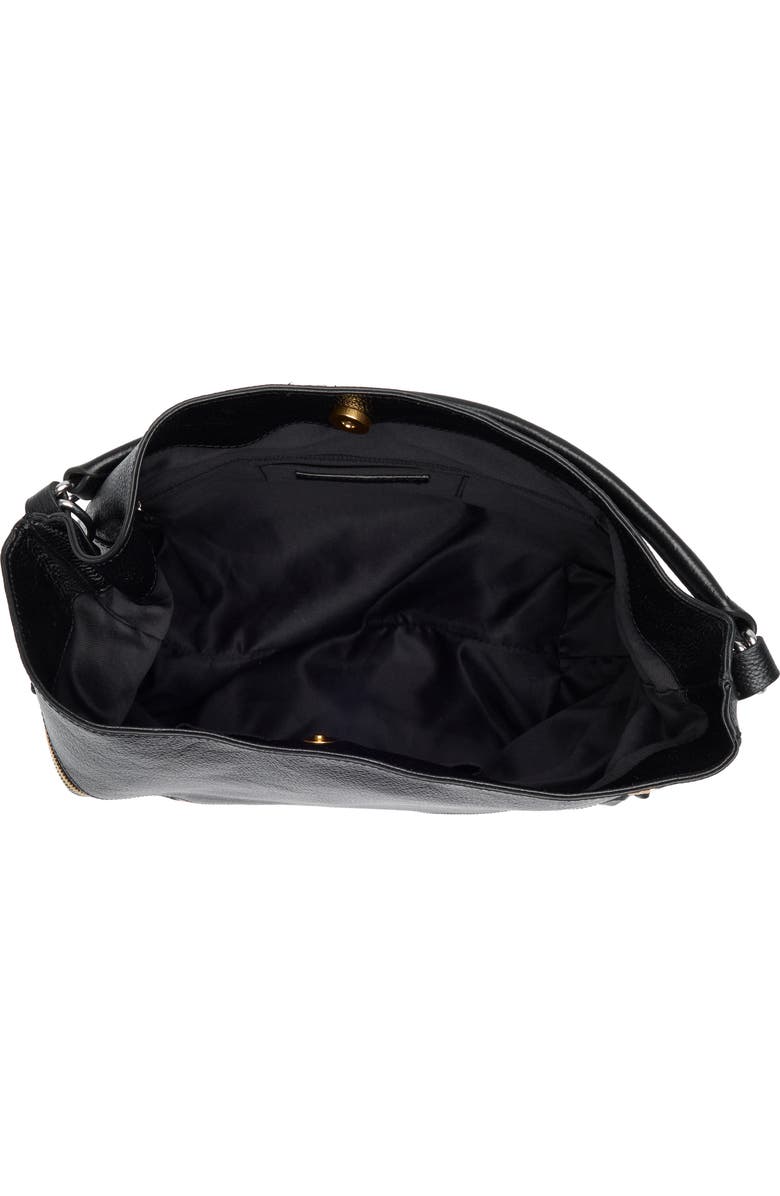 Rebecca Minkoff Moto Double Zip Hobo Shoulder Bag, Alternate, color,