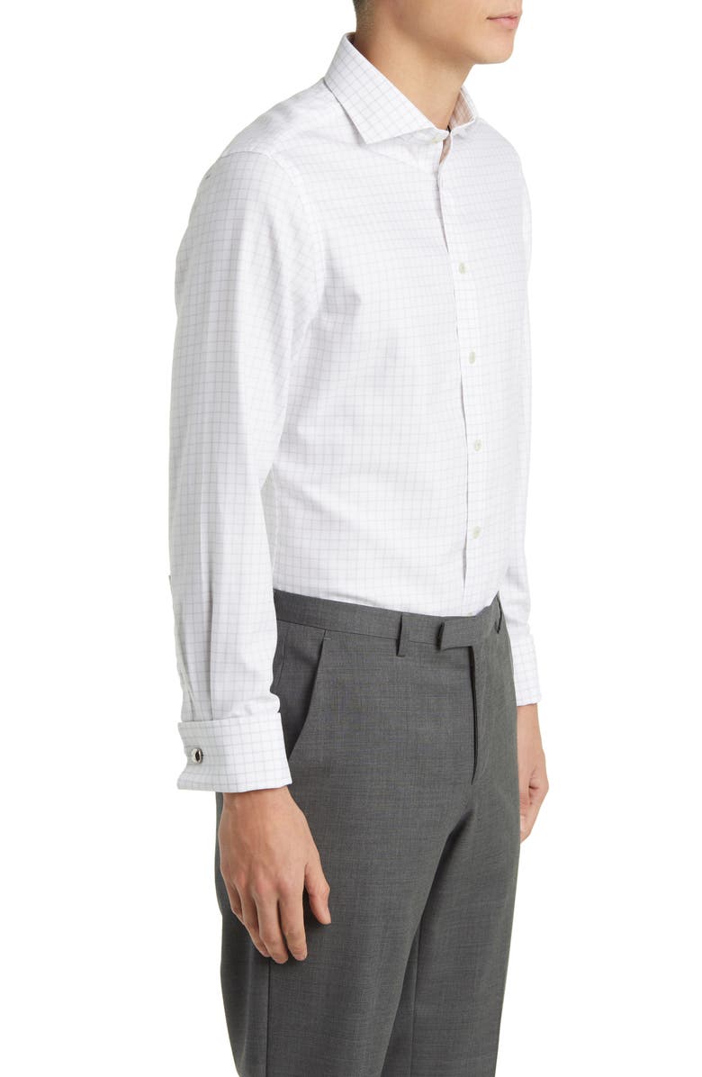 Charles Tyrwhitt Slim Fit Non-Iron Grid Dress Shirt, Alternate, color,