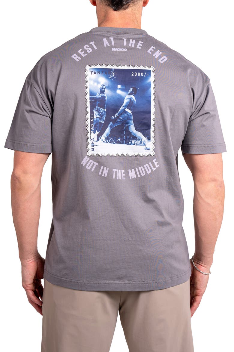 Ascension Rest Cotton Graphic T-Shirt, Alternate, color, GREY