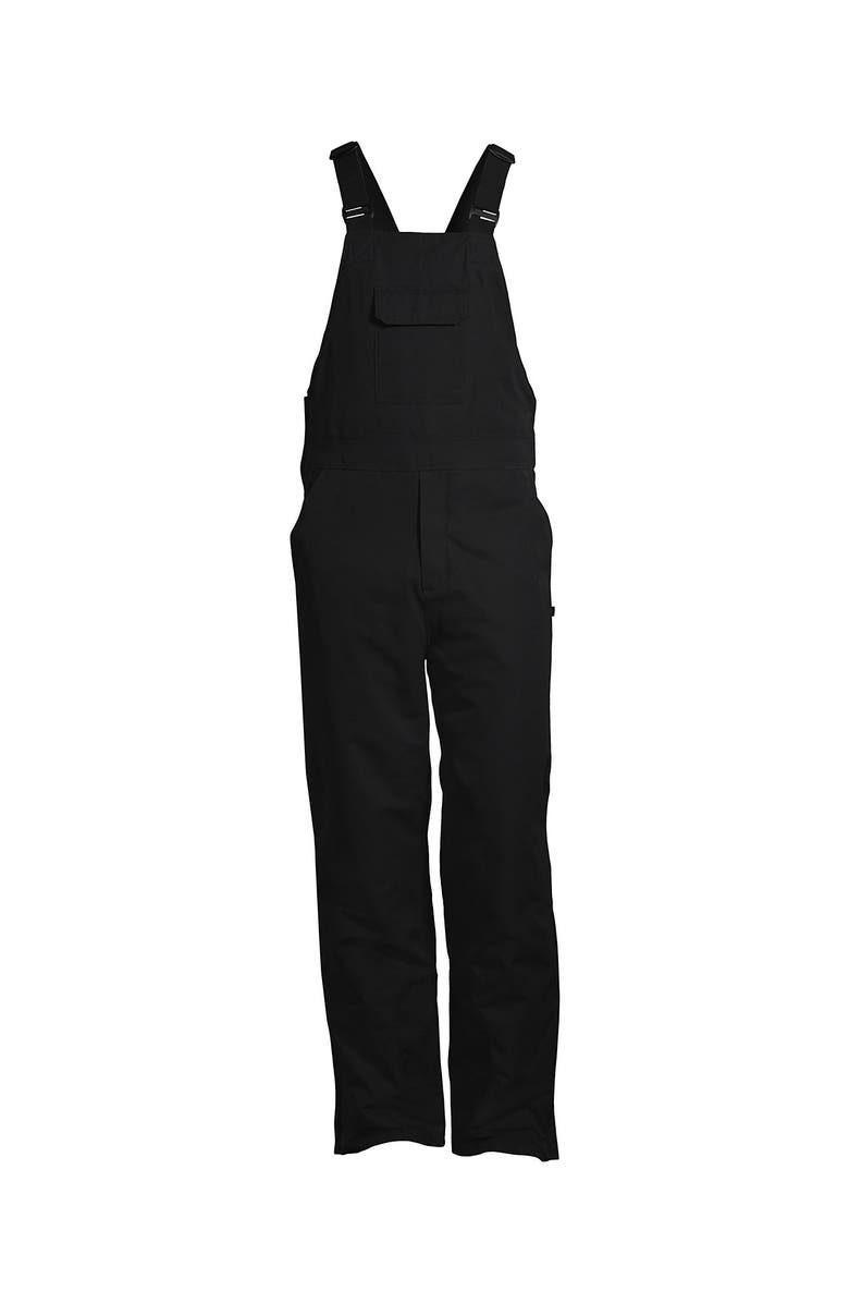 Lands' End Expedition Winter Bib Snow Pants, Alternate, color, Black