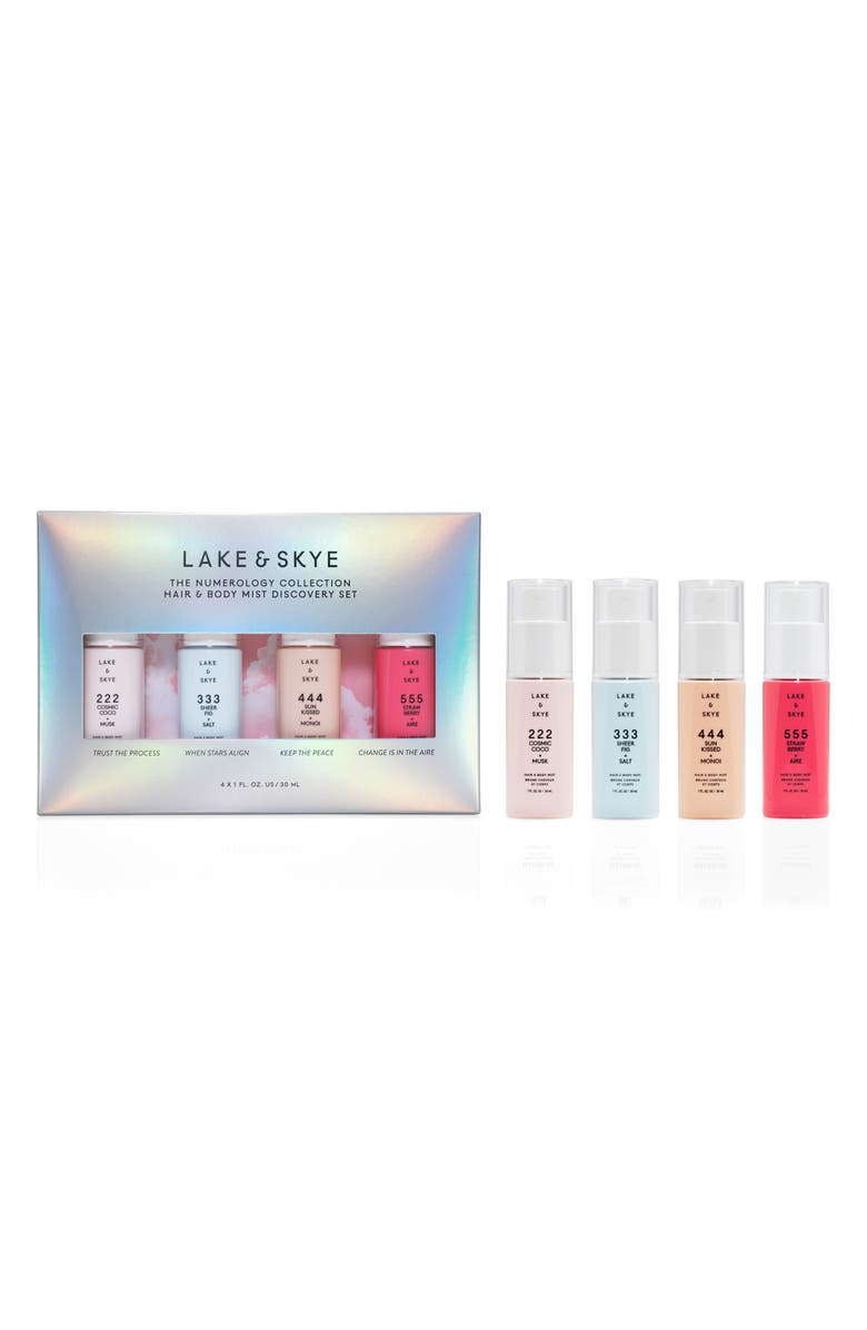 Lake & Skye Hair & Body Mist Discovery Set, Main, color,