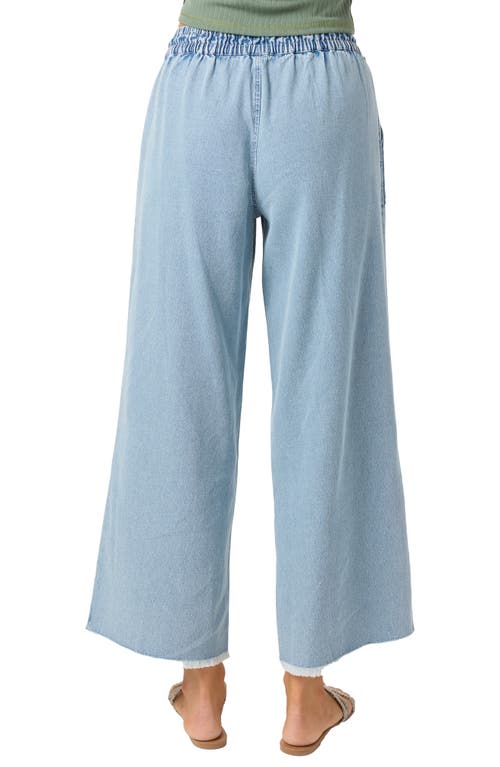 O'neill Sevie Drawstring Denim Pants In Blue