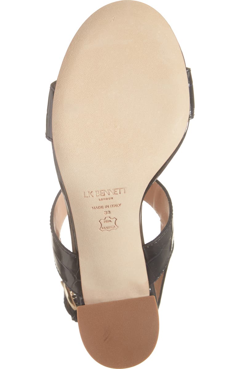 LK Bennett Raya Slingback Sandal, Alternate, color, Navy