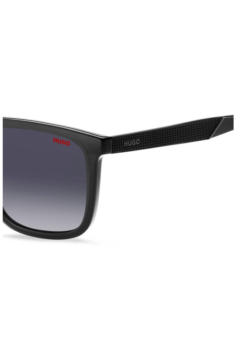 55mm Square Sunglasses, Alternate, color, GREY