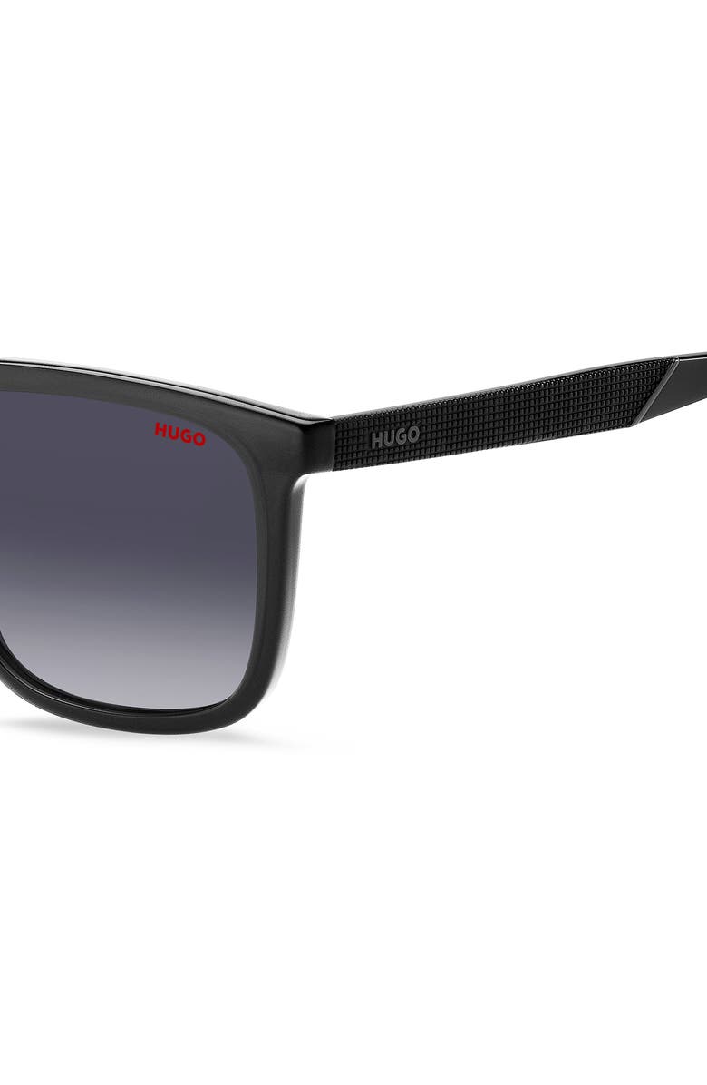 BOSS 55mm Square Sunglasses, Alternate, color, Grey