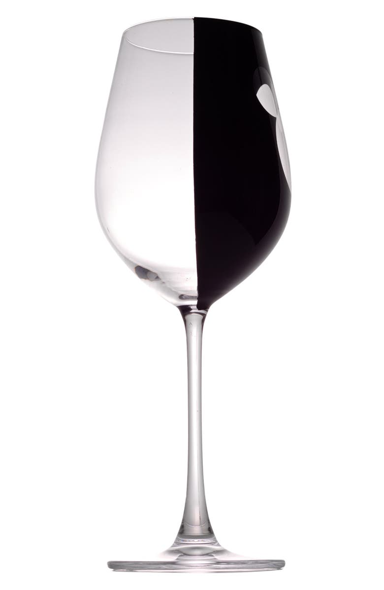 JoyJolt Set of 2 Disney<sup>®</sup> White Wine Glass, Alternate, color, 