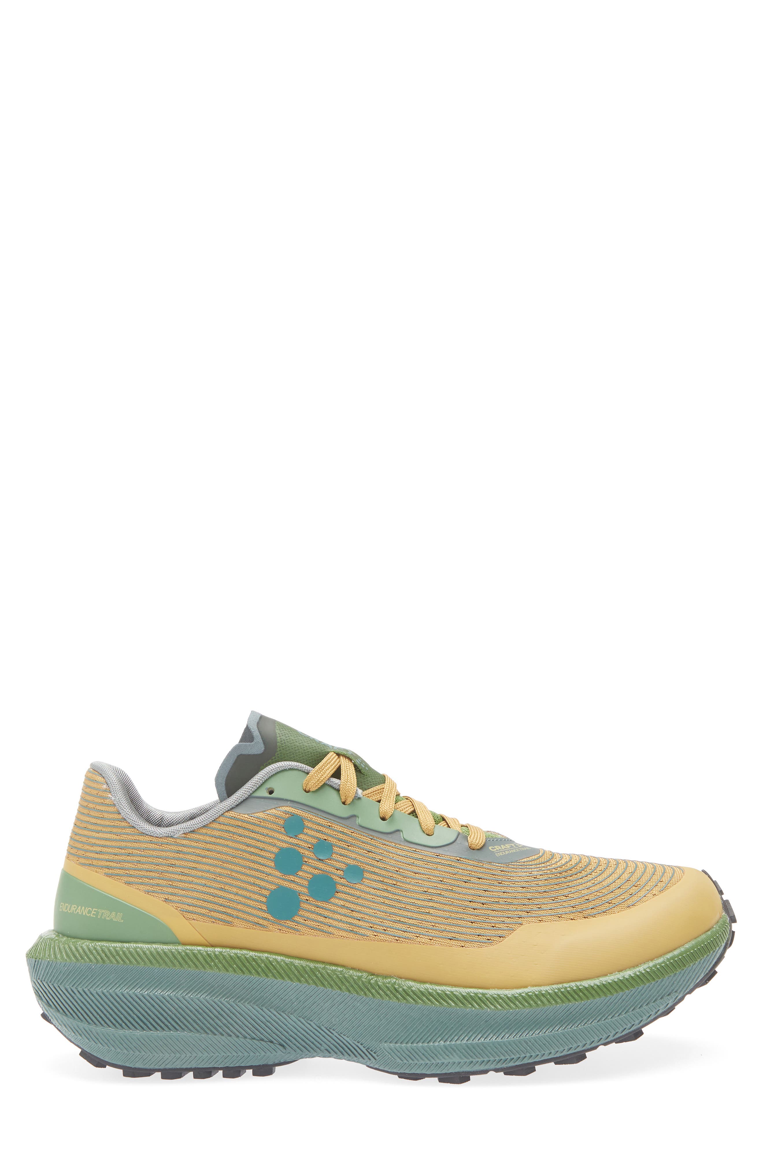 Endurance Trail Running Shoe, Alternate, color, DEEP LAKE/ MOSS